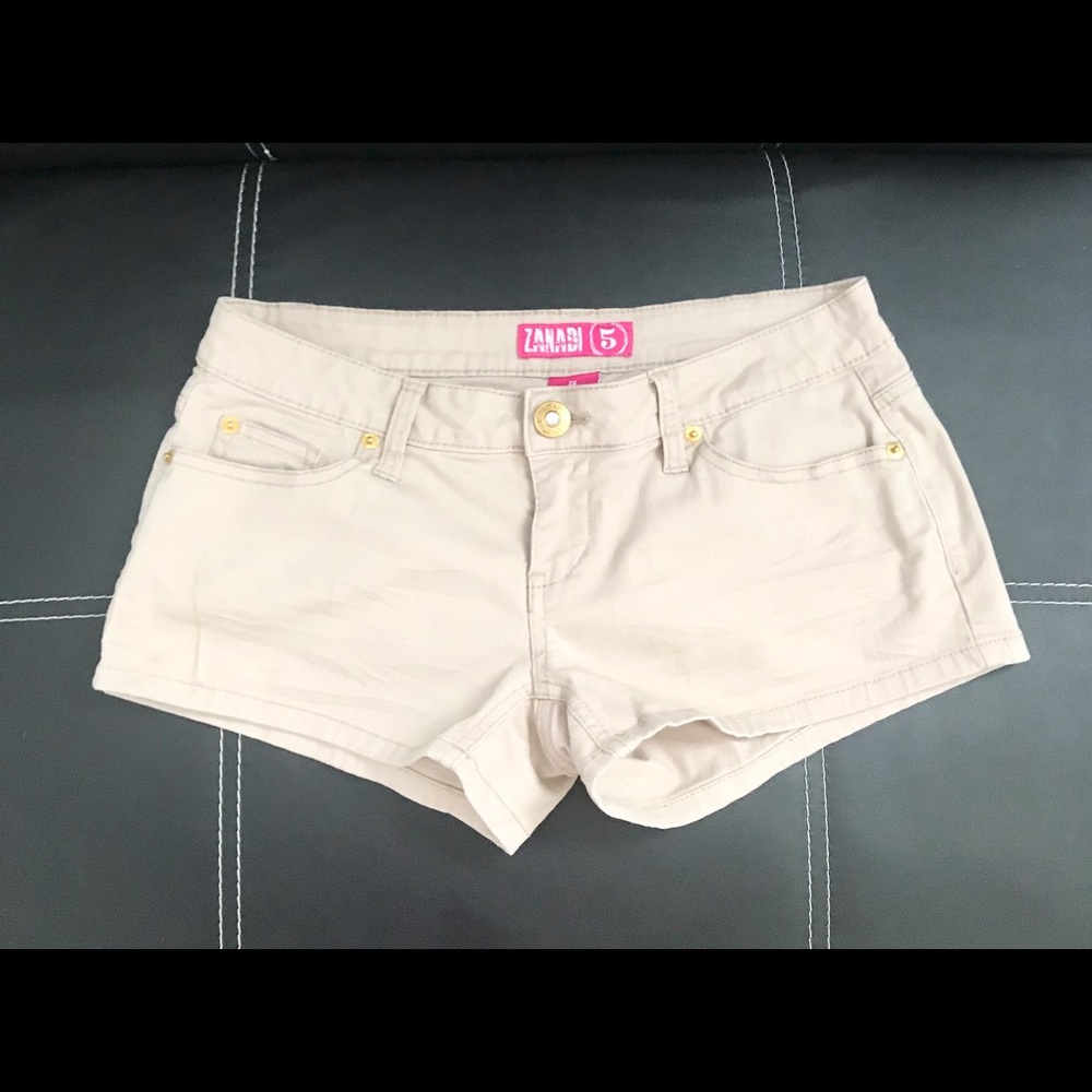 ZANADI JEAN SHORTY SHORTS SIZE 5